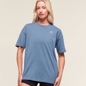 Gymshark Blue Long Sleeve Tee